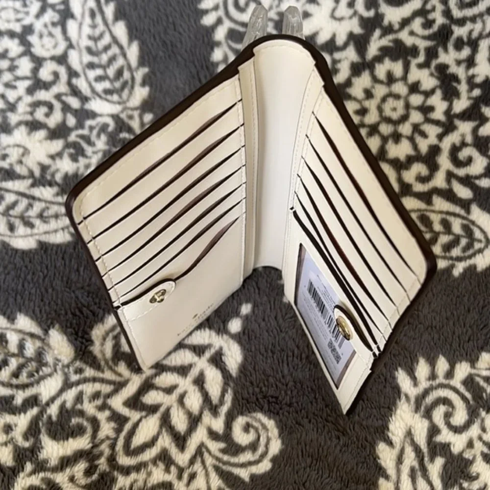 Kate Spade Staci Large Slim Bifold Wallet Parchment - Picture 9 of 16